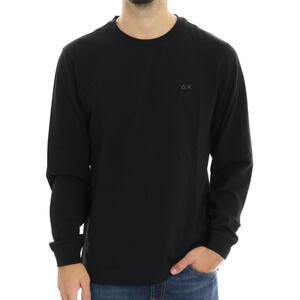 T-SHIRT MANICA LUNGA NERO